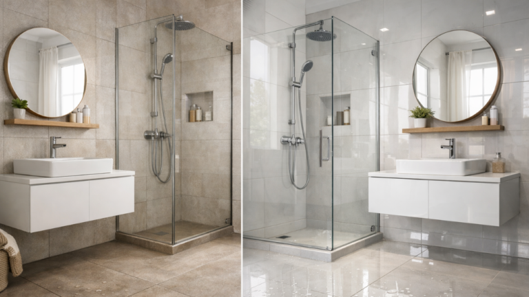 Cerâmica ou porcelanato para banheiro