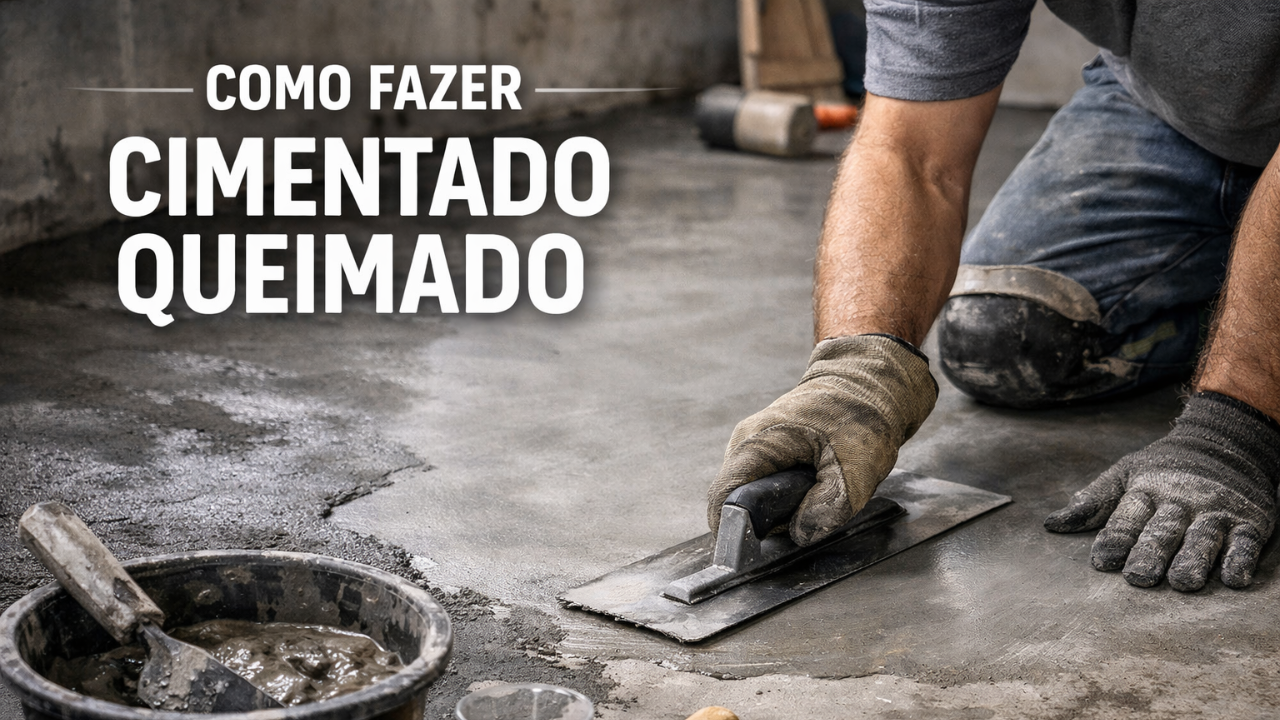 Como fazer cimentado queimado