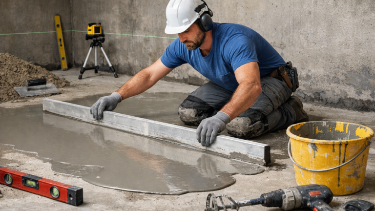 Como fazer nivelamento de piso