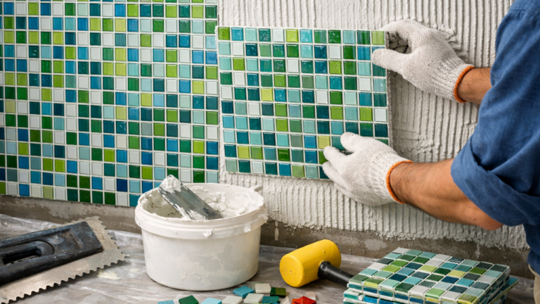 Como fazer pastilha de vidro em parede