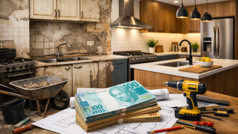 Quanto custa reformar cozinha