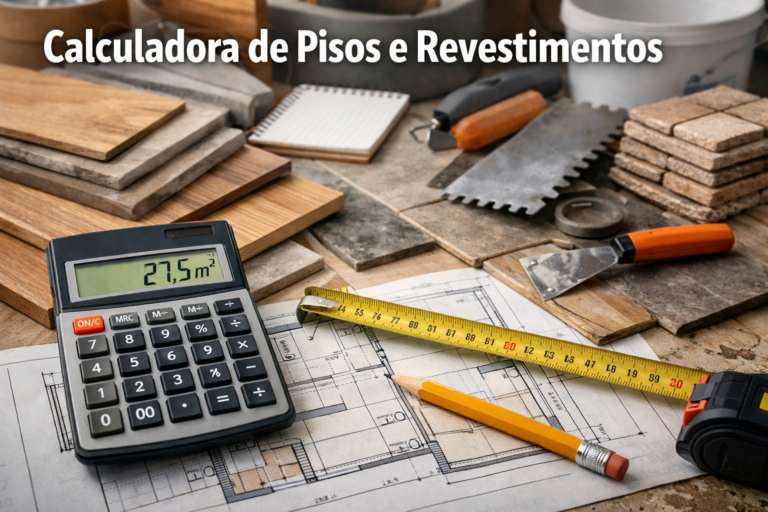 Calculadora de Pisos e Revestimentos