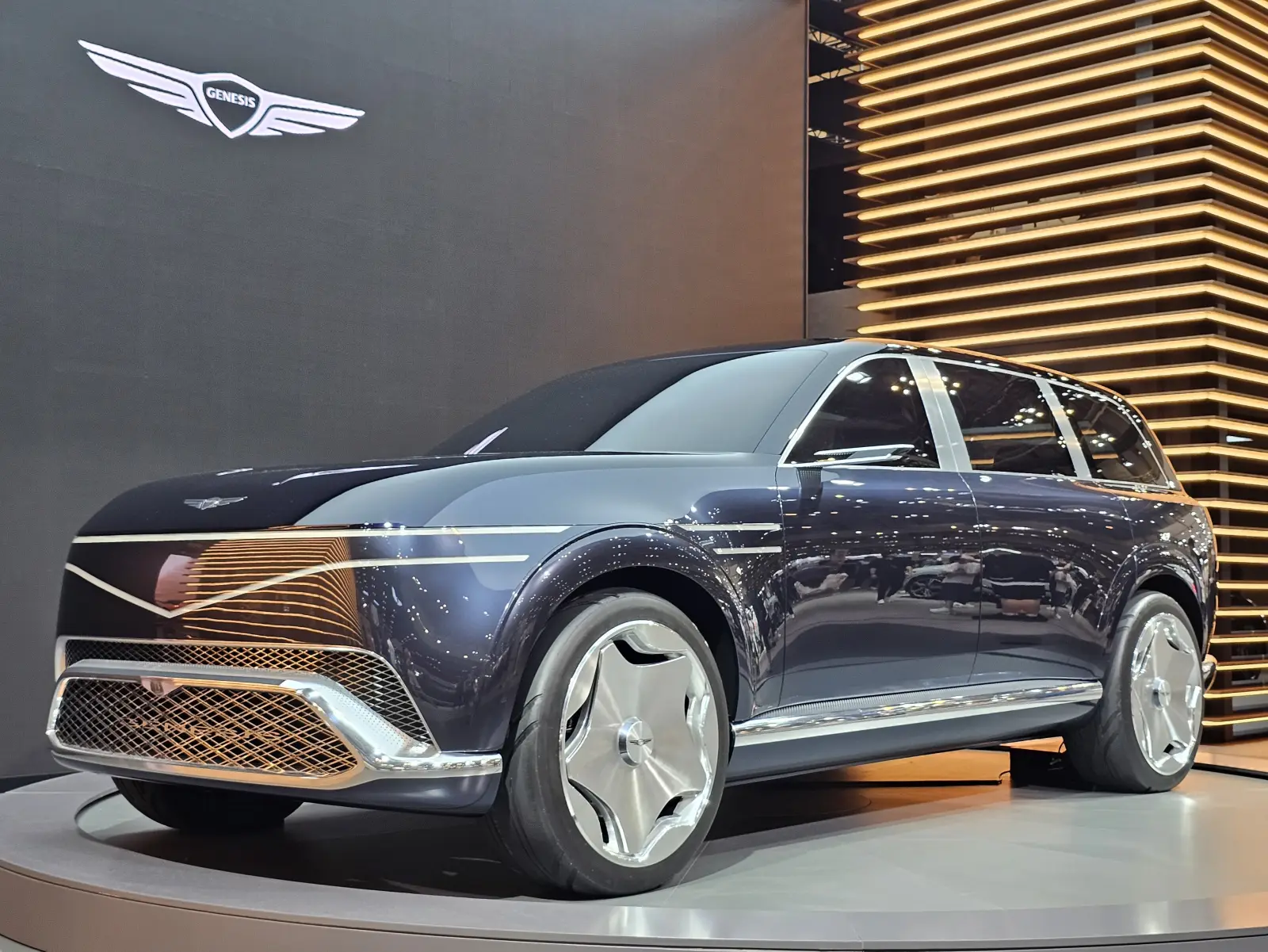 Genesis Neolun concept SUV, the design behind how much does the Genesis GV90 cost