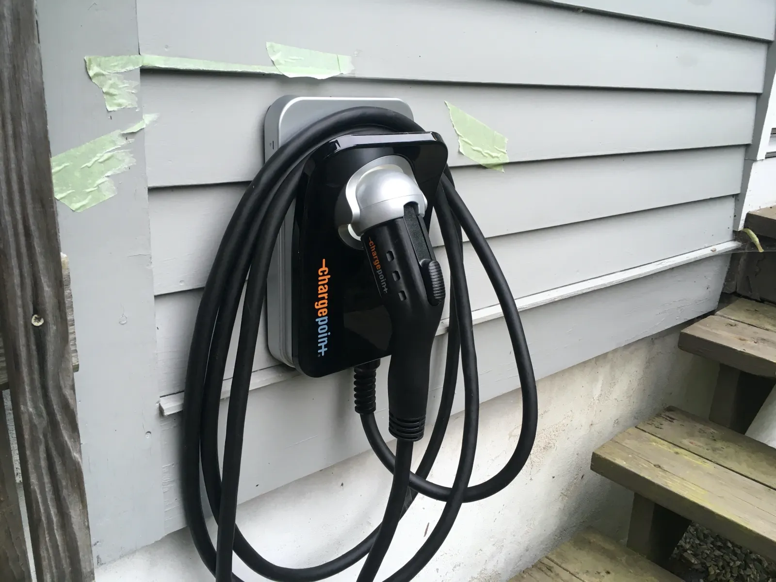 Can I still claim the home EV charger tax credit: ChargePoint wall unit on siding